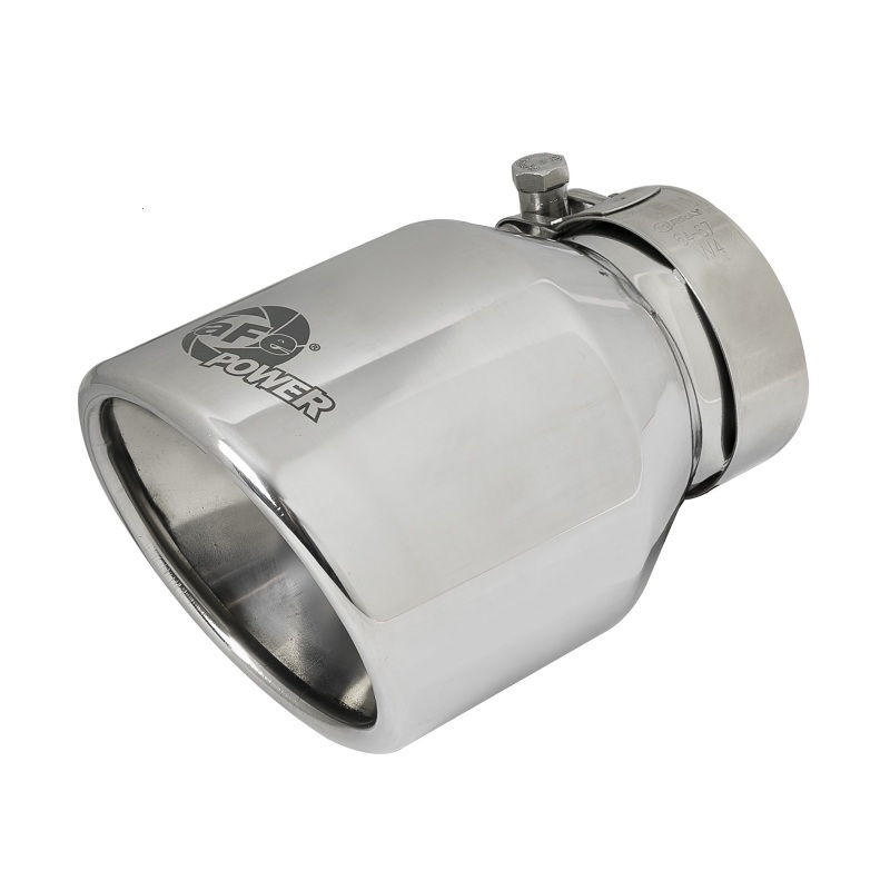 aFe MACHForce XP 3in to 2.5in 304 SS Cat-Back Exhaust w/ Polished Tips 14-16 BMW M235i - Image 2
