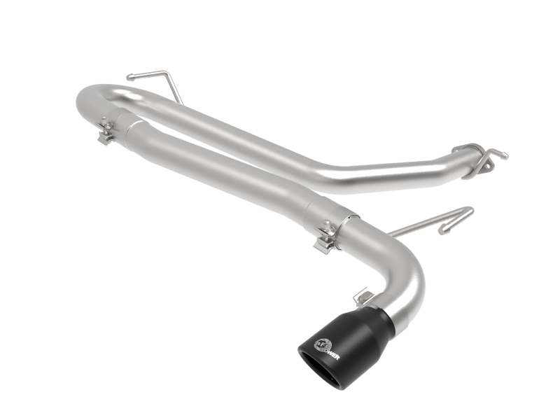 aFe Takeda 2.5in 304 SS Axle-Back Exhaust w/o Muffler w/BlackTips 18-22 Hyundai Kona L4-1.6L (t) AWD - Image 2