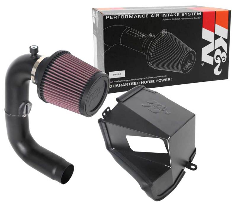 K&N 18-19 Subaru WRX 2.0L Turbo Typhoon Air Intake - Image 6