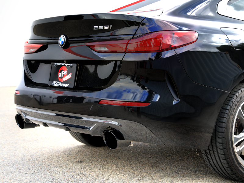 aFe MACHForce XP Exhausts Axle-Back 21-24 BMW 228i 2.0T (SS w/ Black Tips) - Image 4