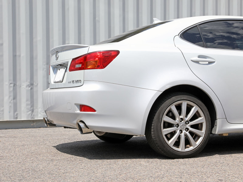 aFe POWER Takeda 06-13 Lexus IS250/IS350 SS Axle-Back Exhaust w/ Polished Tips - Image 2