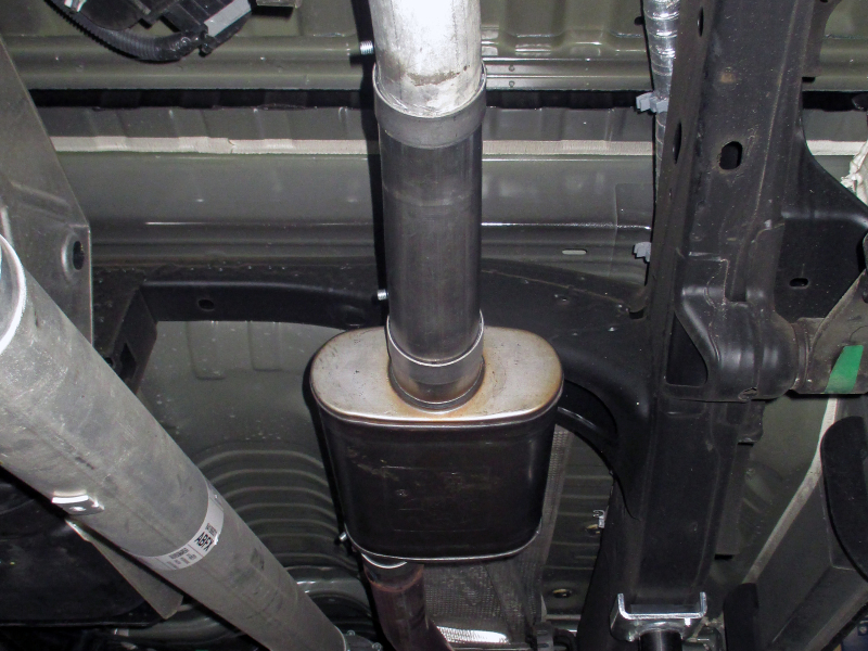 aFe Apollo GT Series 409 Stainless Steel Muffler Upgrade Pipe GM Silverado/Sierra 1500 19-20 V8-5.3L - Image 4