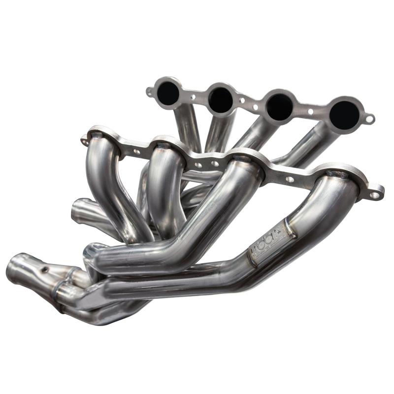 Kooks 2015 Chevy Camaro Z28 1 7/8in x 3in SS LT Headers w/ Green Catted Connection Pipes - Image 4