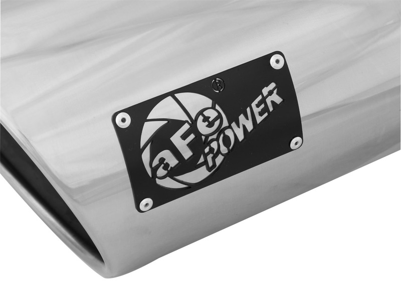 aFe MACH Force-Xp 5in Inlet x 7in Outlet x 15in length 304 Stainless Steel Exhaust Tip - Image 4
