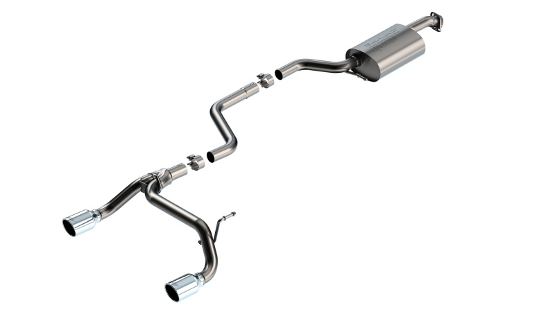 Borla 18-23 Suzuki Jimny 1.4L AT/MT 4WD 2DR 2in S-Type Catback Exhaust - Image 2