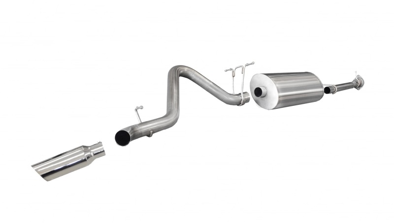 Corsa 11 -12 Chevrolet Silverado Reg. Cab/Long Bed 2500 6.0L V8 Polished Sport Cat-Back Ex - Image 2