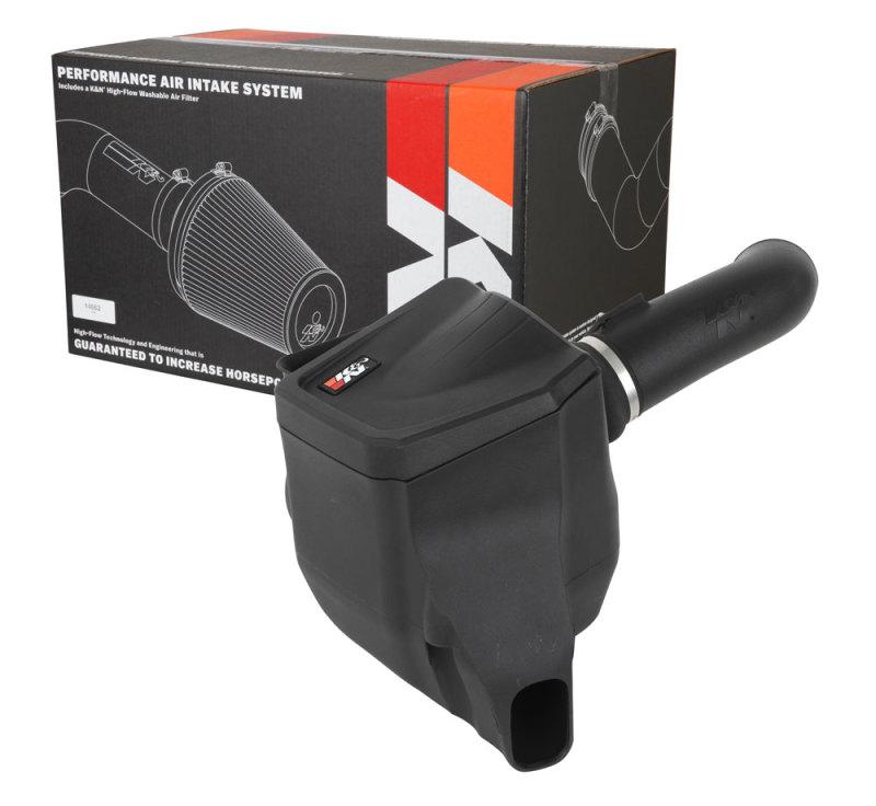 K&N 2020+ Chevrolet Silverado 2500/3500 V8-6.6L DSL Performance Intake System - Image 5