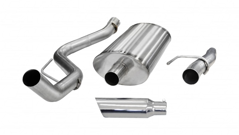 Corsa 2011-2014 Ford F-150 6.2L V8 Polished Sport Cat-Back Exhaust - Image 2
