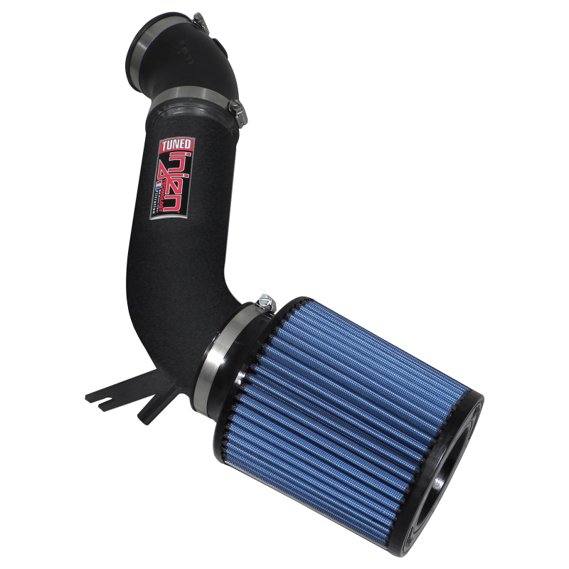Injen 05-10 Chrysler 300C / 04-08 Dodge Magnum Wrinkle Black Power-Flow Short Ram Air Intake - Image 2