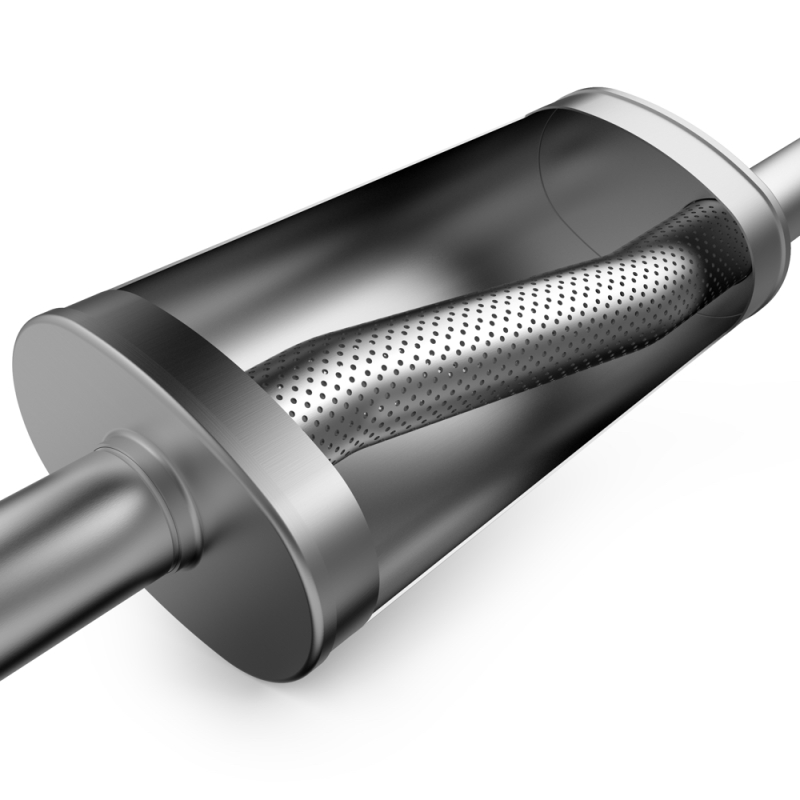 MagnaFlow 2020 Jeep Gladiator 3in Street Series Side Rear Exit Cat-Back Exhaust w/Polished Tips - Image 7