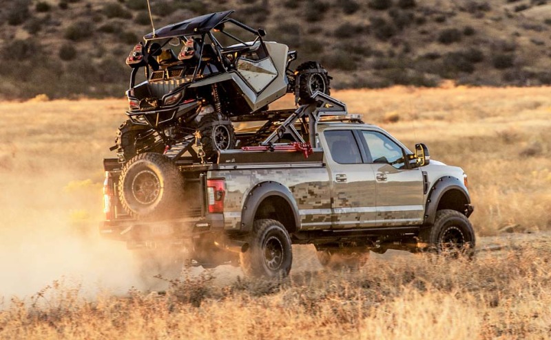 MagnaFlow 08-18 Ford F-250/F-350/F-450 4.6L/6.7 DPF-Back Black 4in Dual Single Rear Exit - Image 8