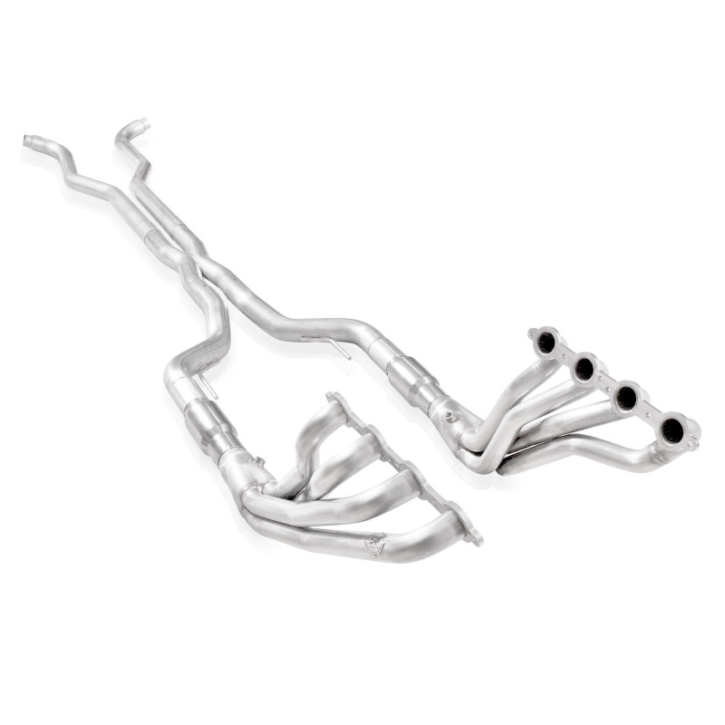 Stainless Works 2014-16 Chevy SS 6.2L Headers 1-7/8in Primaries 3in X-Pipe High-Flow Cats Factory - Image 2