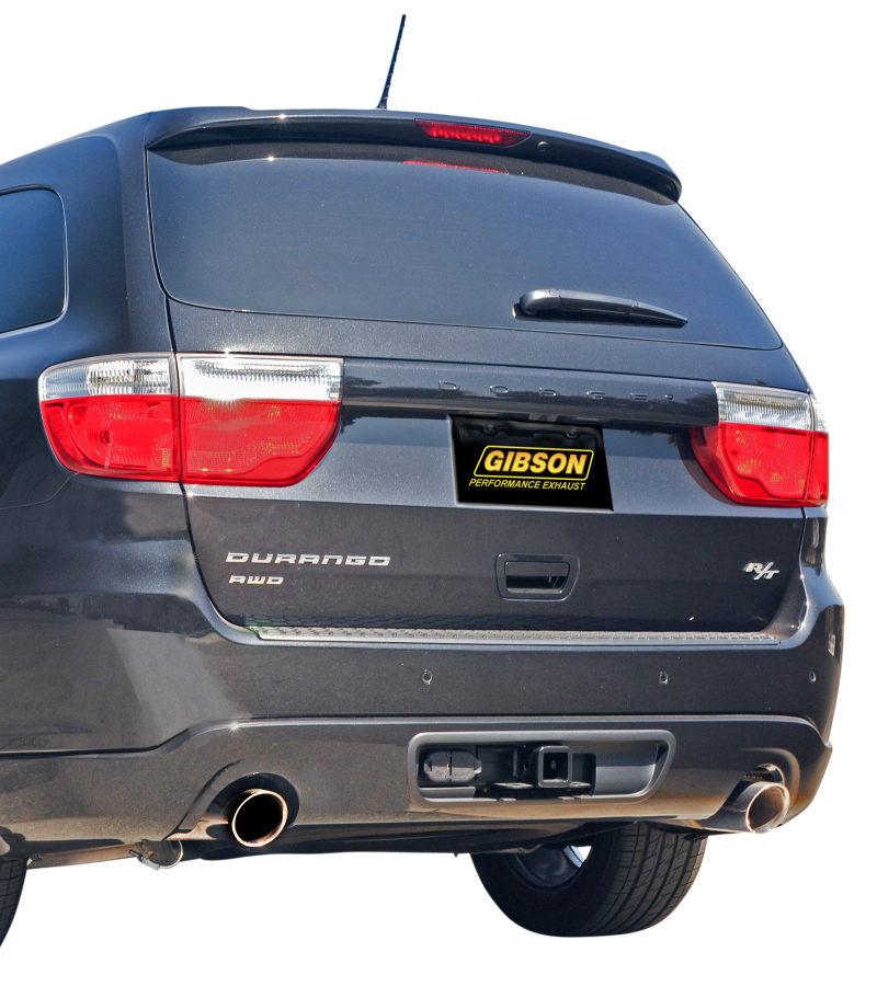 Gibson 11+ Dodge Durango R/T 5.7L 2.25in Axle-Back Dual Exhaust - Stainless - Image 2