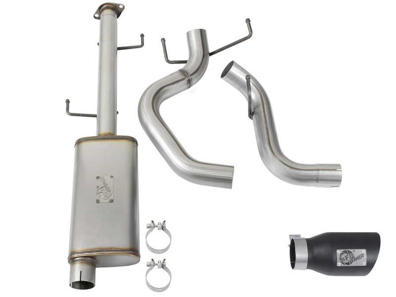 aFe MACH Force Xp 3in SS Cat-Back Single Side Exit Exhaust w/Black Tips 07-14 Toyota FJ Cruiser - Image 9