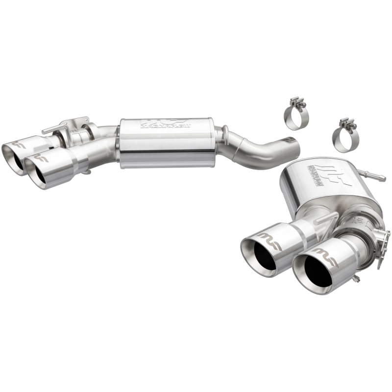 MagnaFlow 2016 Chevy Camaro 6.2L V8 Competition Axle Back w/ Quad Polished Tips - Image 3