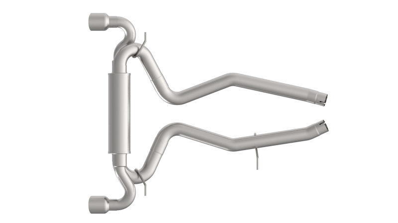 Kooks 2020 Toyota Supra 3in SS Axle Back Exhaust w/Polished Tips - Image 2