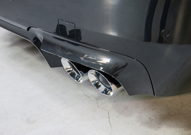 AWE Tuning BMW F10 M5 Touring Edition Axle-Back Exhaust Chrome Silver Tips - Image 3