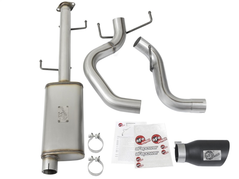 aFe MACH Force Xp 3in SS Cat-Back Single Side Exit Exhaust w/Black Tips 07-14 Toyota FJ Cruiser - Image 8