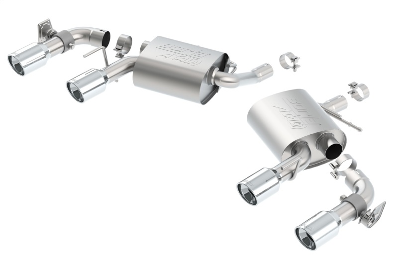 Borla 2016 Chevy Camaro V6 AT/MT ATAK Rear Section Exhaust w/ Dual Mode Valves - Image 3