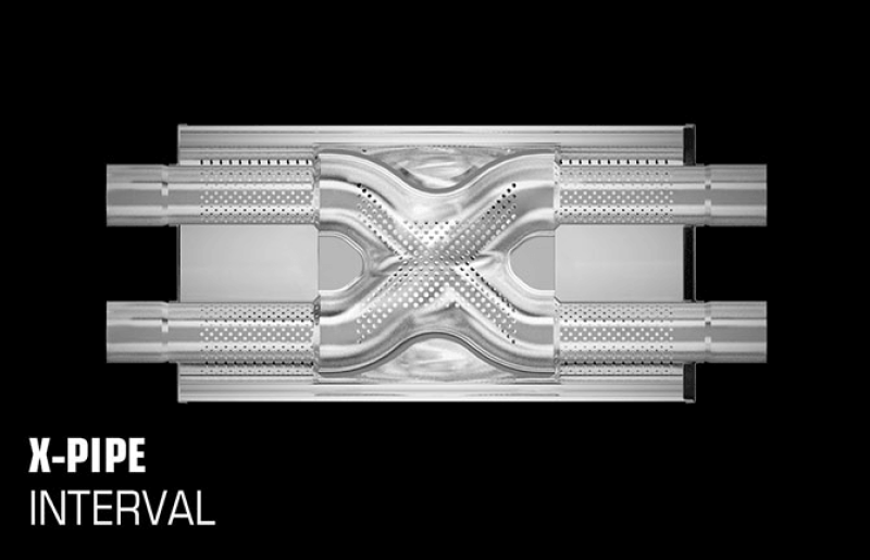 MagnaFlow Muffler Mag SS 14X4X9 2.5 D/D - Image 5