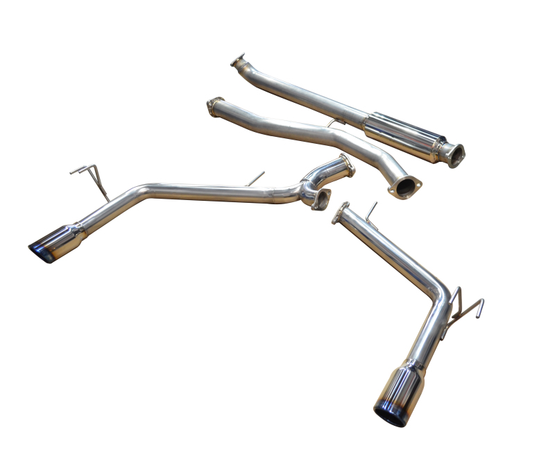 Injen 16-20 Honda Civic 1.5L Turbo 4Cyl (Sedan) 63mm SS Cat-Back Exhaust w/ Dual Burnt Titanium Tips - Image 10