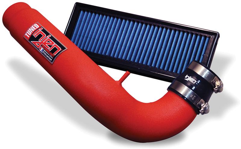 Injen 15-19 Fiat Abarth 1.4L Turbo 4Cyl Wrinkle Red Short Ram Intake w/MR Tech - Image 7
