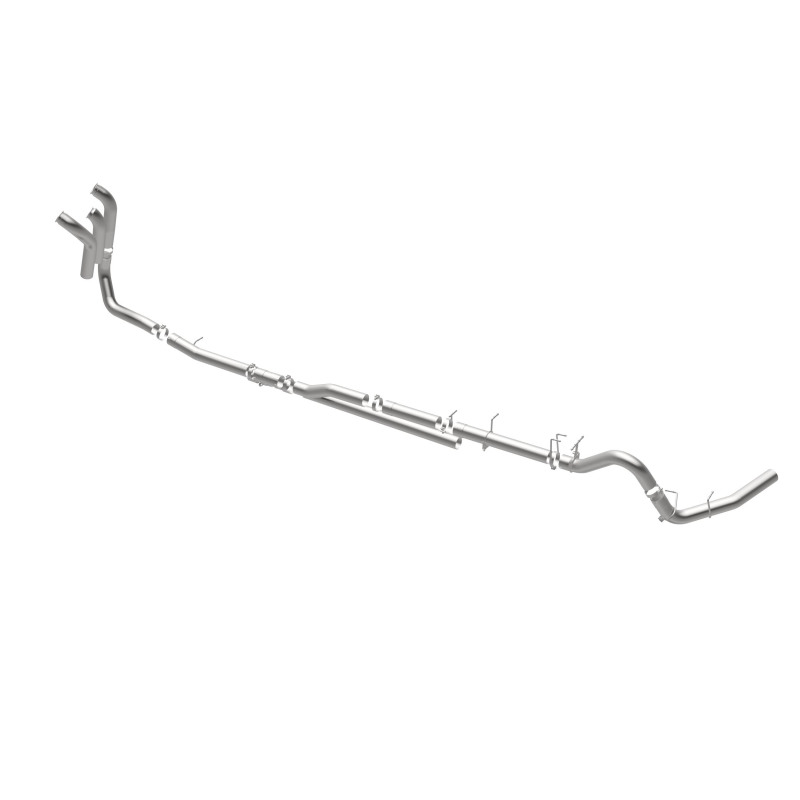 MagnaFlow Sys T/B 99-03 Ford F-250/F-350 Super Duty 7.3L Diesel 4in Single Passenger Side Rear Exit - Image 4