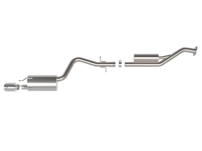 aFe Lexus IS300 01-05 L6-3.0L Takeda Cat-Back Exhaust System- Polished Tip - Image 2