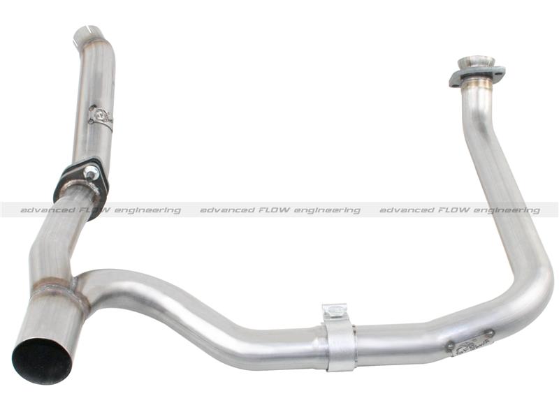 aFe Scorpion 2-1/2in Alum Steel Axle-Back Exhaust w/Polished Tip 07-18 Jeep Wrangler JK V6-3.6/3.8L - Image 10