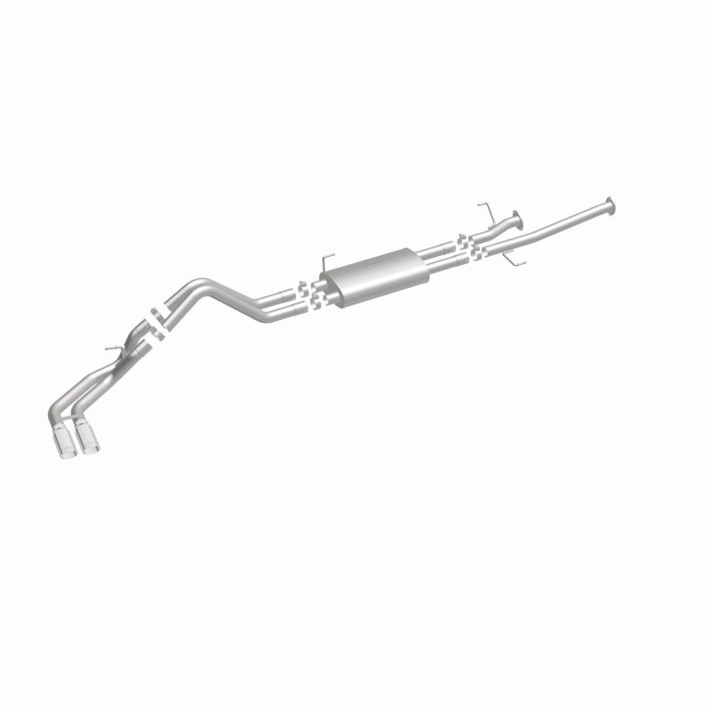 MagnaFlow 14 Toyota Tundra V8 4.6L/5.7L Stainless C/b Exhaust Dual same side pass. rear tire - Image 7