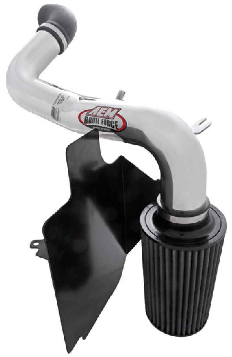 AEM 98-04 Chevy S10 / GMC Sonoma Polished Brute Force Intake - Image 2