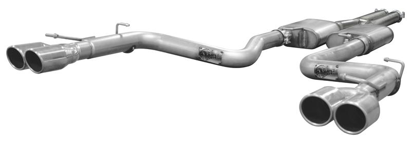 aFe MACHForce XP Exhausts Cat-Back SS-409 EXH CB GM Trucks 1500 09-12 V8 (blk tip) - Image 6