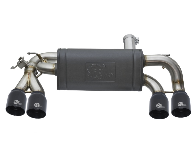 aFe MACHForce XP 3in - 2 1/2in Axle Back 304SS Exhaust w/ Black Tips 16-17 BMW M2 (f87) - Image 8