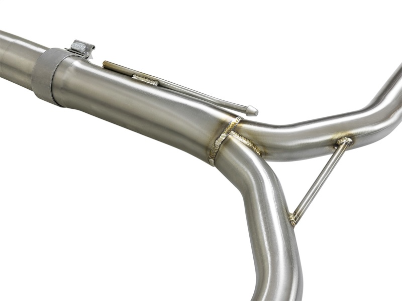 aFe Takeda 2.5-1.75in 304 SS Cat-Back Exhaust System 13-17 Honda Accord LX / EX / EX-L L4-2.4L - Image 3
