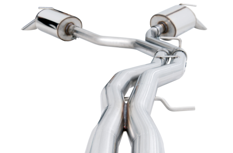 AWE Tuning Audi B9 SQ5 Non-Resonated Touring Edition Cat-Back Exhaust - No Tips (Turn Downs) - Image 2