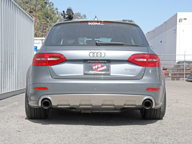 aFe MACH Force-Xp 13-16 Audi Allroad L4 SS Cat-Back Exhaust w/Black Tips - Image 4