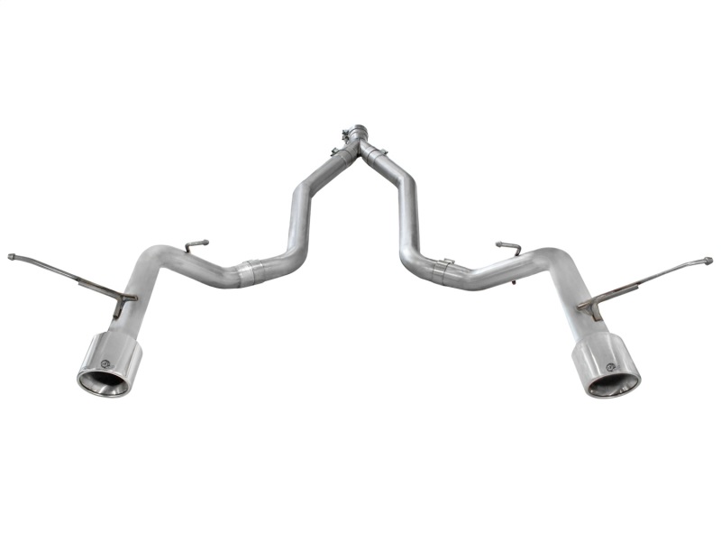 aFe MACHForce XP 14+ Jeep Grand Cherokee V6 3.0L (td) 2.5in DPF-Back 409SS Exhaust w/o Resonators - Image 3
