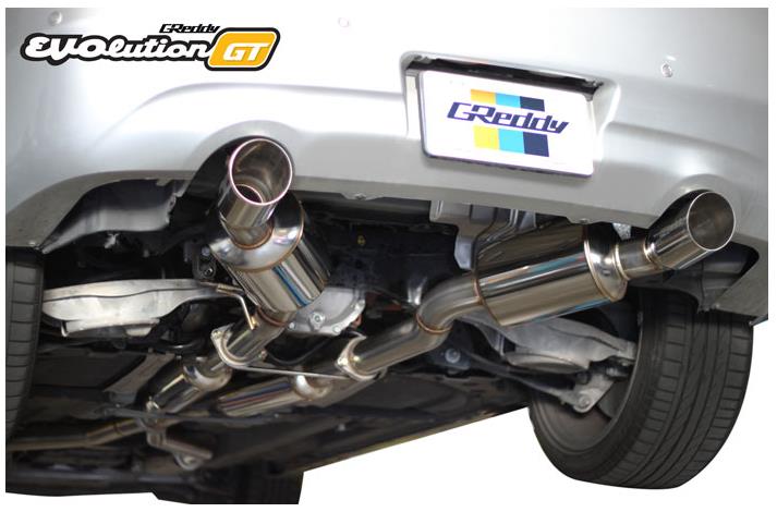 GReddy 07-14 Infiniti G37 Evolution (RWD ONLY) GT 304SS Cat-Back Exhaust - Image 2