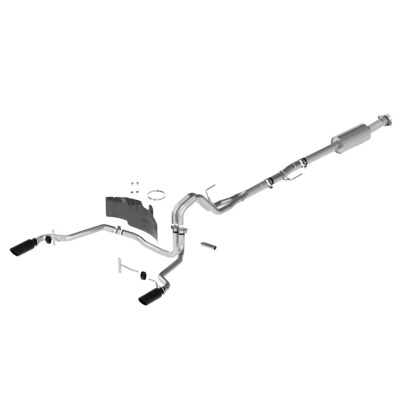 Ford Racing 21-24 F-150 Extreme Rear Exit Exhaust - Black Tips - Image 2
