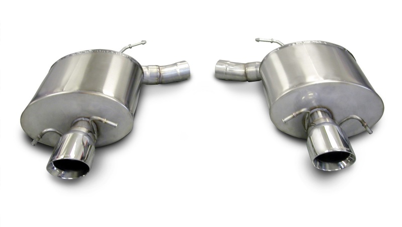 Corsa 2009-2014 Cadillac CTS Sedan V 6.2L V8 Polished Sport Axle-Back Exhaust - Image 2