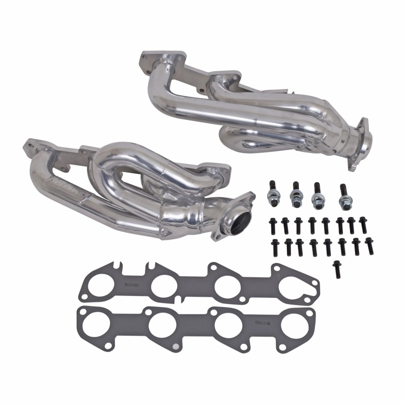 BBK 04-08 Dodge Ram 5.7 Hemi Shorty Tuned Length Exhaust Headers - 1-3/4 Silver Ceramic - Image 2