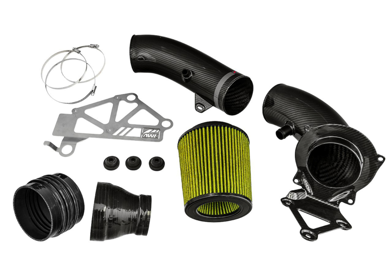 AWE Tuning Audi RS3 / TT RS S-FLO Open Carbon Fiber Intake - Image 4