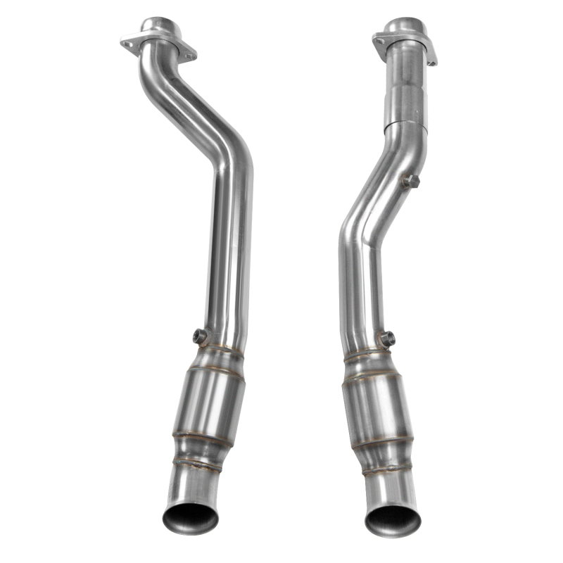 Kooks 2011+ Jeep Grand Cherokee 5.7L 3in x OEM SS Catted Connection Pipes - Image 2