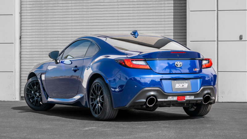 Borla 22-23 Subaru BRZ/Toyota GR86 2.4L RWD AT/MT ATAK Catback Exhaust - Polished Tips - Image 3