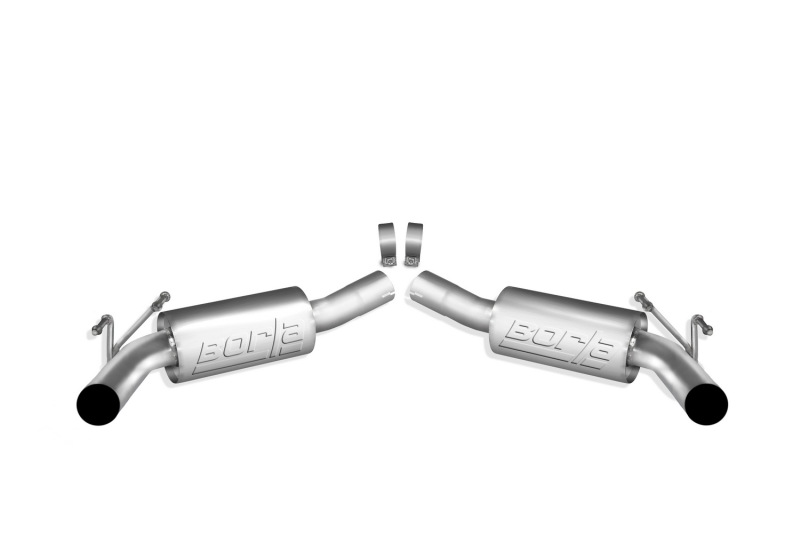 Borla 2010 Camaro 6.2L ATAK Exhaust System w/o Tips works With Factory Ground Effects Package (rear - Image 6