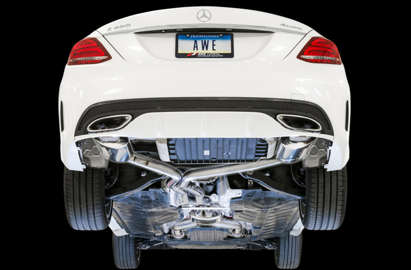 AWE Tuning Mercedes-Benz W205 C450 AMG / C400 Touring Edition Exhaust - Image 3