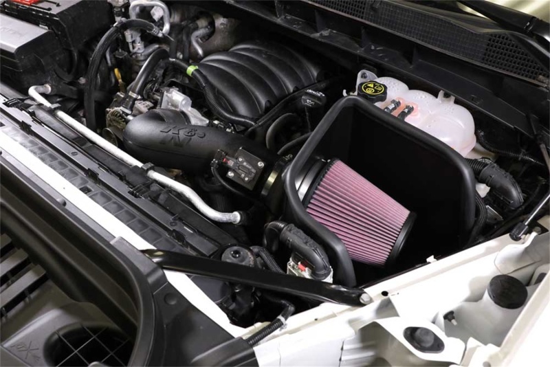 K&N 2019+ Chevrolet 1500 5.3L / 6.2L V8 F/I AirCharger Performance Intake System - Image 6