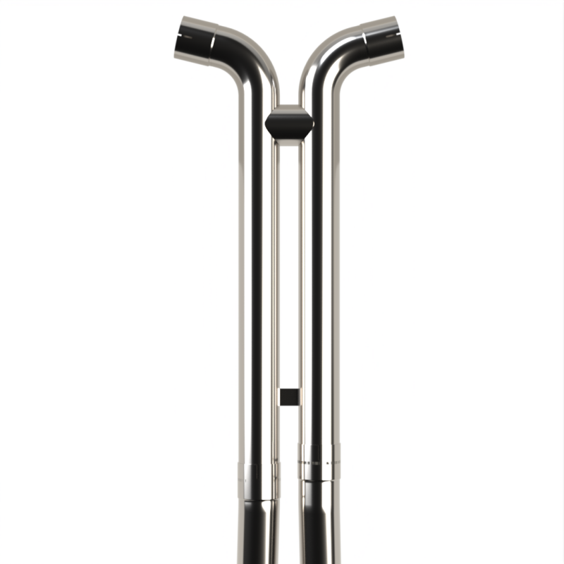 Kooks 18-24 Ford Mustang GT 5.0 3in. Valved Shotgun Cat-Back Exhaust - Carbon Tips - Image 4