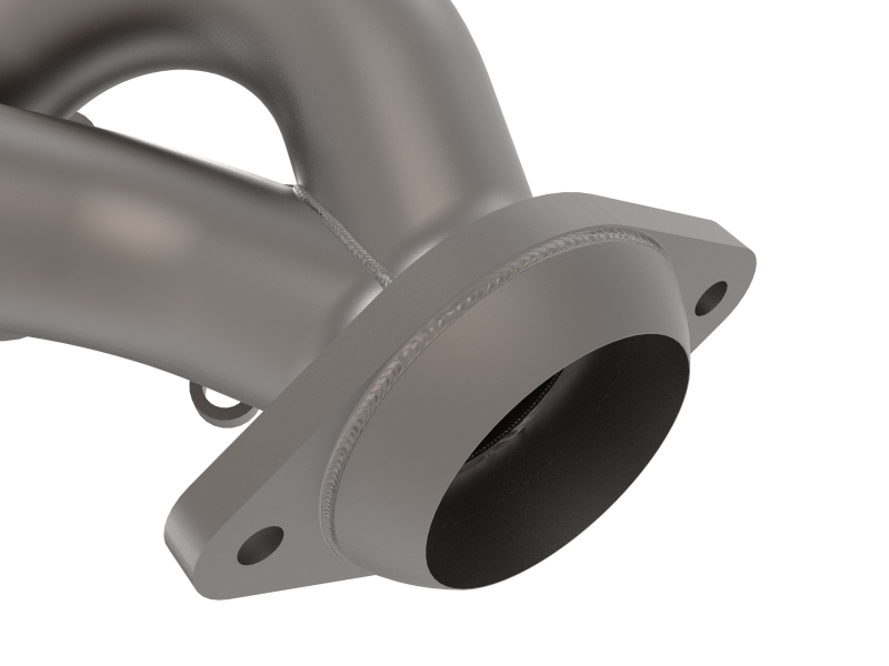 aFe Twisted Steel Shorty Header 11-17 Ford Mustang V6-3.7L - Titanium Coat Finish - Image 3