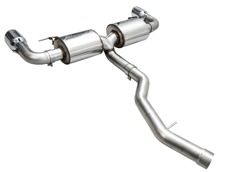 AWE 19-23 BMW 330i / 21-23 BMW 430i Base G2X Touring Axle Back Exhaust - Chrome Silver - Image 7
